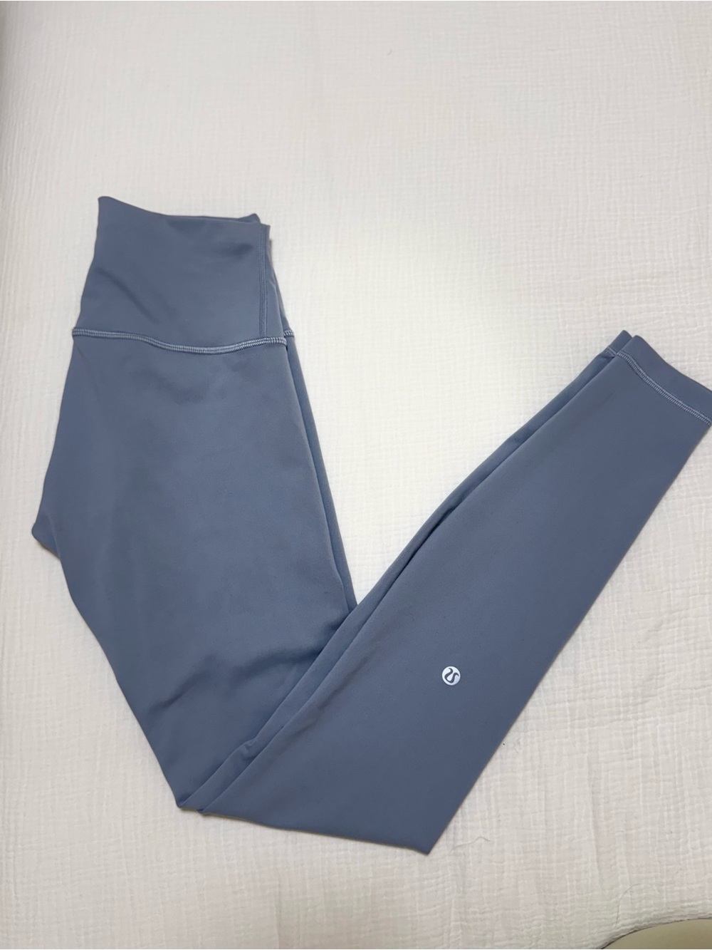 lululemon athletica Light Gray-Blue Pullover Hoodie